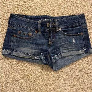 Blue Denim American Eagle Shorts